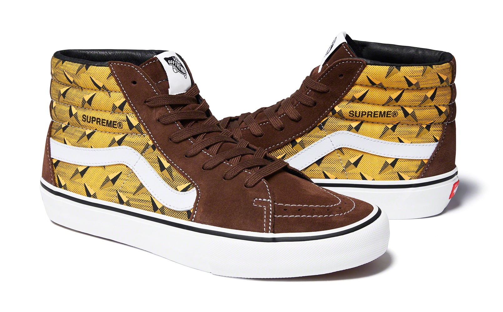 Supreme®/Vans® Diamond Plate Sk8-Hi Pro view 8